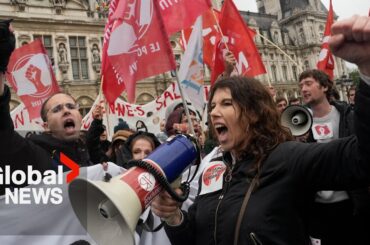 France pension reform: Macron cleared to raise retirement age amid mass protests