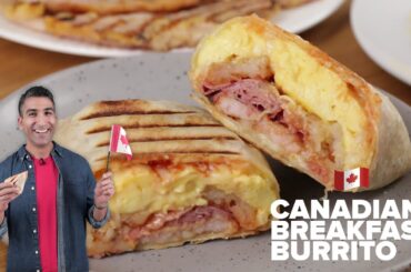 How To Make A Canadian Breakfast Burrito // Promoted by Dempster’s