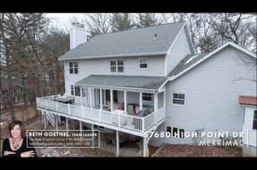 Lake Wisconsin access home in Merrimac, WI - S7680 High Point Dr.  - $599,000