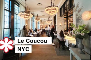 Classical French Cuisine in New York - The One Michelin Starred Le Coucou
