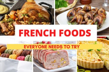 Most Popular French Foods I  French Cuisine