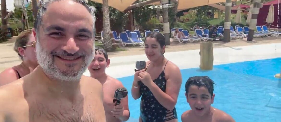 Abu Dhabi Family Trip: Day 7: WB Hotel Breakfast, YAS Waterworld, YAS Mall