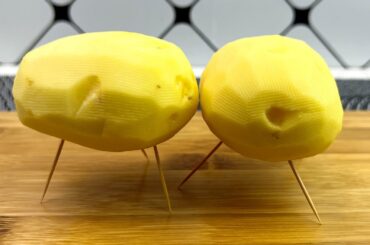 Cooks with me || Potato Recipes || Round French fries with cheese filling || Cooks Home ASMR 4K