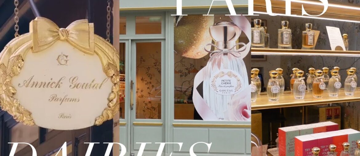 PARIS VLOG - A DAY WITH ME IN PARIS : GOUTAL PERFUME,  LUNCH AT TORAYA and PARISIAN HOME DINNER !