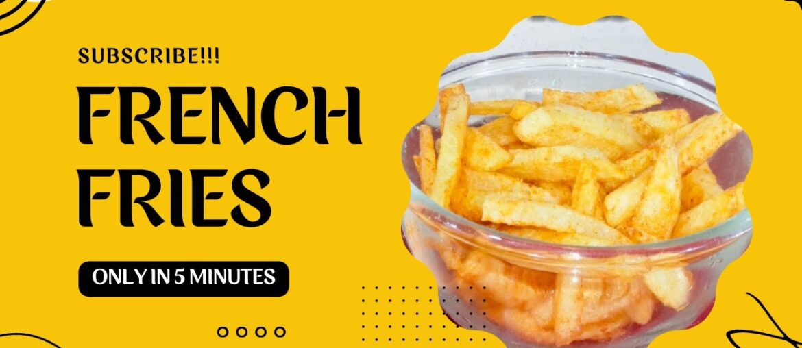 Make Hotel Style French Fries Recipes at Home | Instant Recipe | By Poonam Kitchens