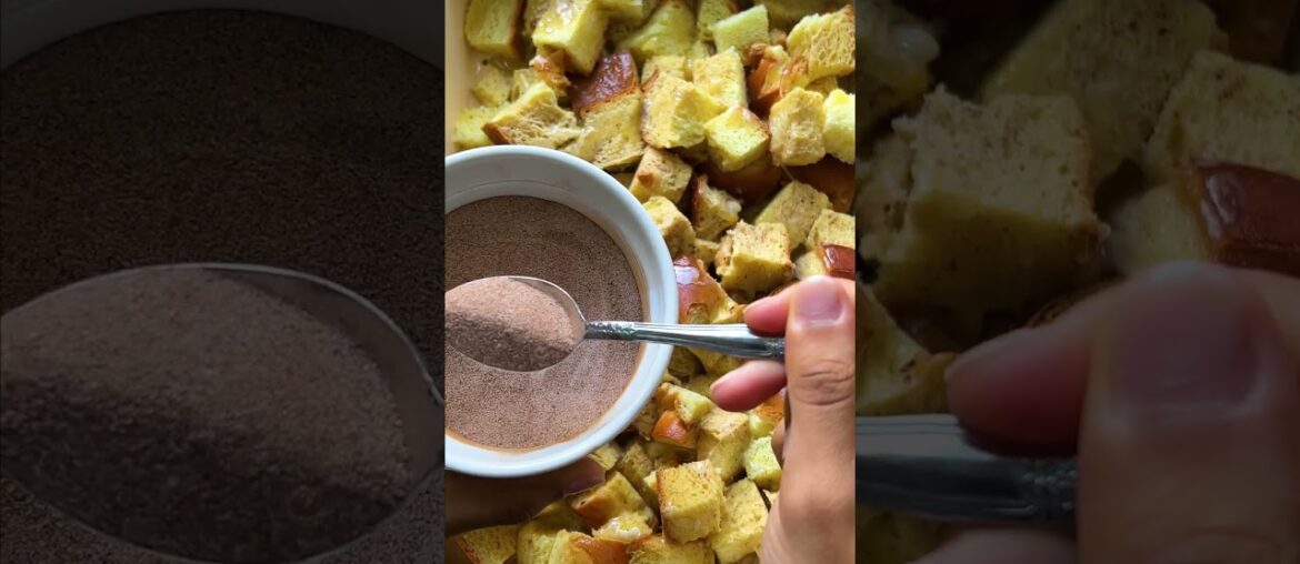 How To Make Baked Challah French Toast #shorts