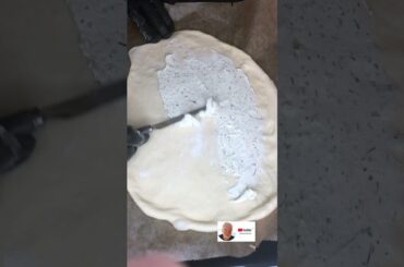 Best #Tarte flambee #French food #cream cheese #crispy bacon #red onions #kitchen #food #shorts_