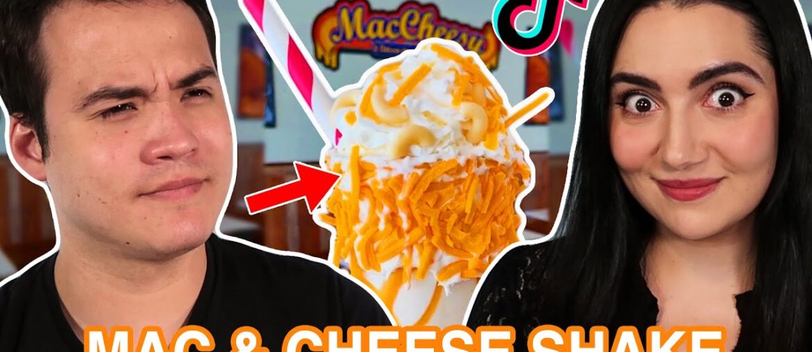 We Made The Cursed Mac & Cheese Milkshake from TikTok We Made The Cursed Mac & Cheese Milkshake from TikTok
