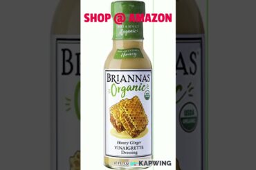 Brianna's Poppy Seed Dressing Raspberry Home Style #Vinaigrette Gluten Free #Vegan #kosher AMISH NYC