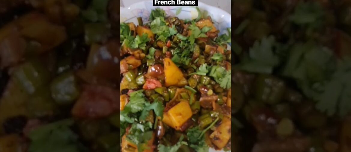 High Protein Sabji/Healthy Recipe/French Beans #healthy #frenchbeansrecipe