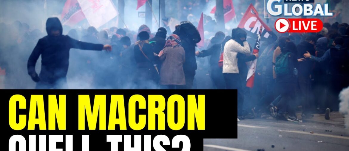 Unions Plan More Protests As French President Macron Signs Contested Pension Law | France News LIVE Unions Plan More Protests As French President Macron Signs Contested Pension Law | France News LIVE