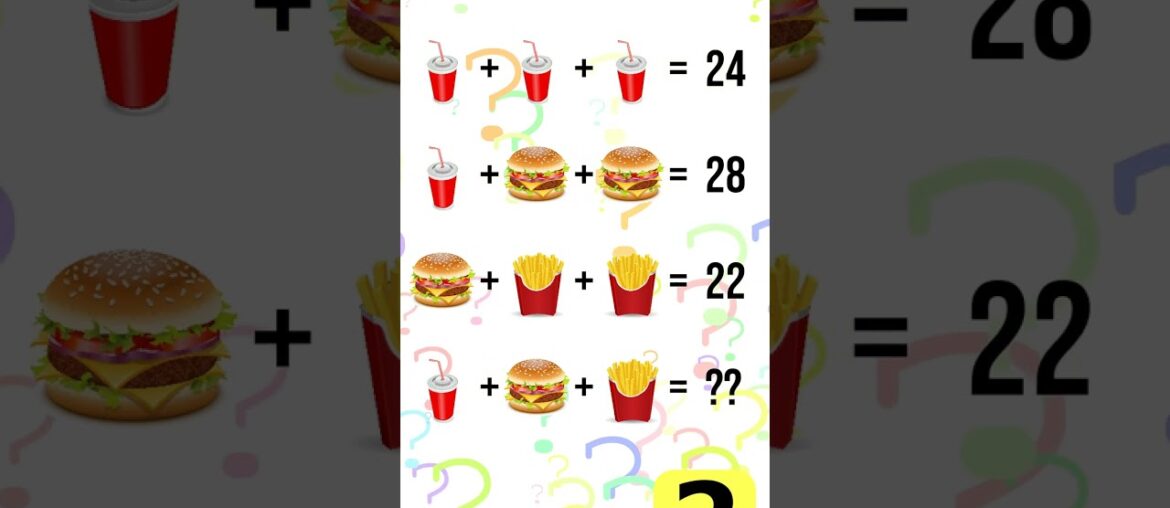 brainticklers How Much is the Order? #puzzle #puzzlegame #fun