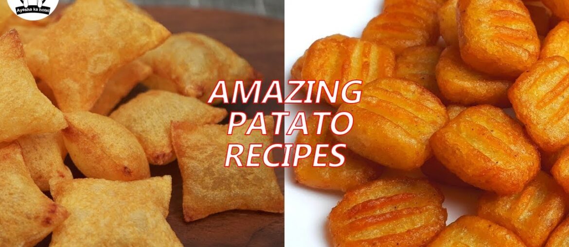 3 Amazing Potato Recipes!! Collections ! French Fries , Potato Chip , |Crispy Potato Snacks Recipes