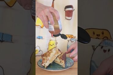 Stuffed French Toast #food #breakfast #shorts #edgareats #frenchtoast