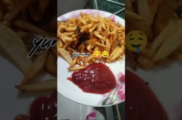 #shorts crispy masala french fries|french fries recipe |#frenchfries #crispy #potatorecipe
