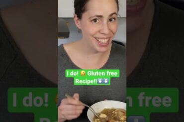 How to make gluten free French onion soup like Julia Child #recipe #celiac #dinner