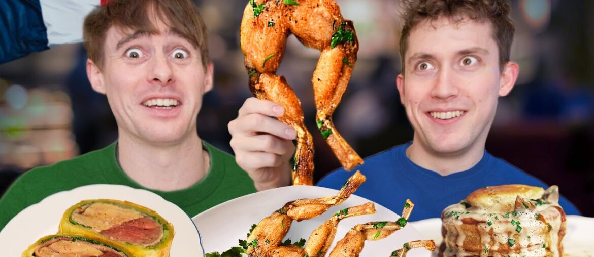Brits try Michelin star Frogs Legs! Brits try Michelin star Frogs Legs!
