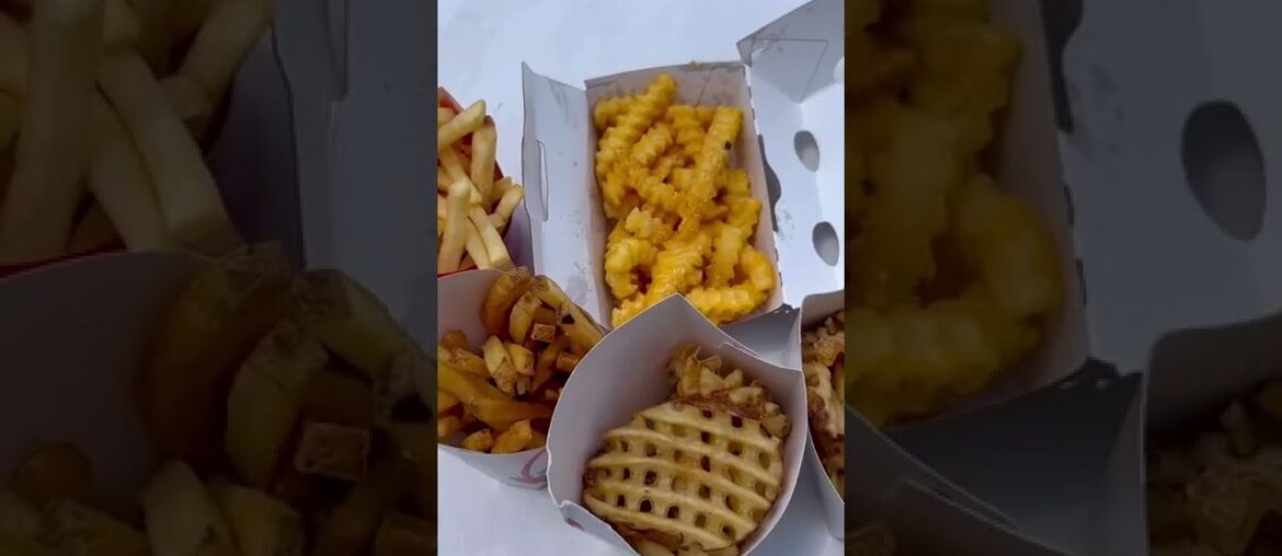 Only eating FRENCH FRIES for an entire day #shorts