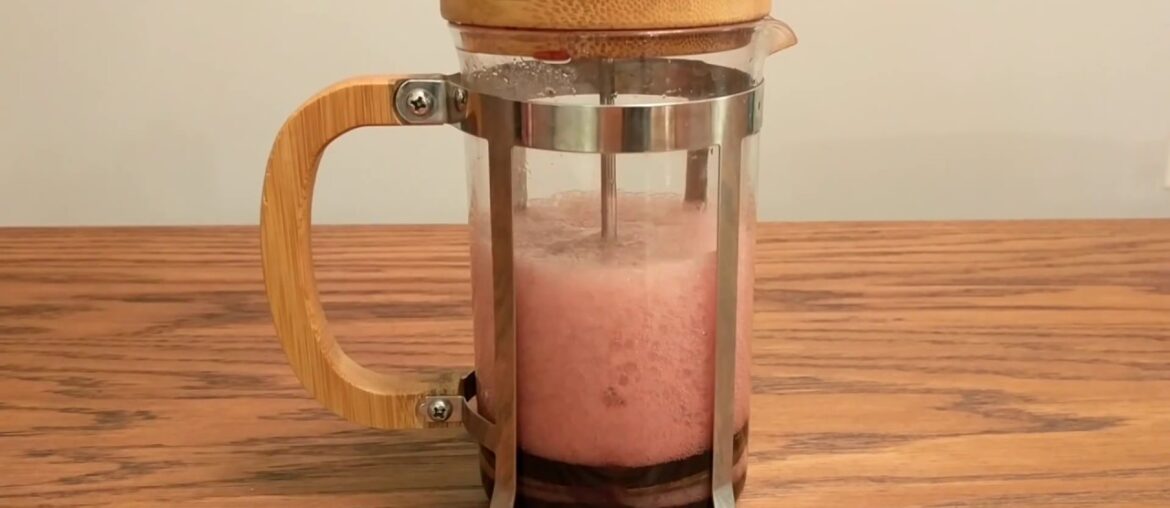 French Press Wine Hack French Press Wine Hack