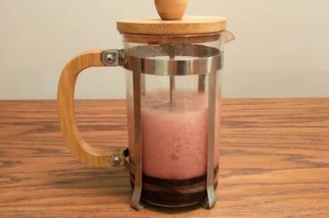 French Press Wine Hack