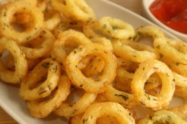 Easy Potato Rings Recipes! Crispy French Fries ! Potato Recipes ! Potato Snack
