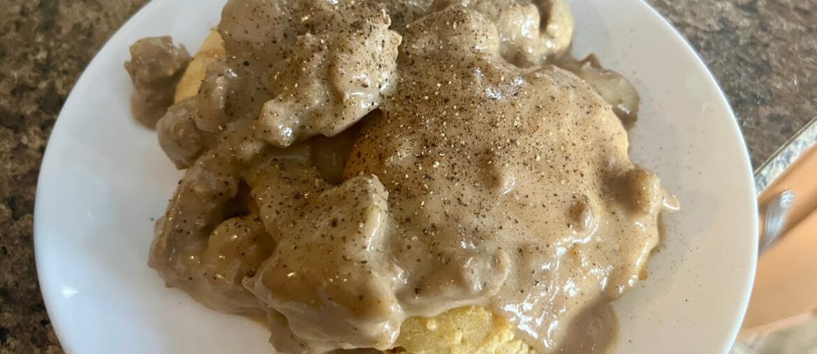 Gluten Free/Dairy Free – Biscuits and Gravy Gluten Free/Dairy Free - Biscuits and Gravy