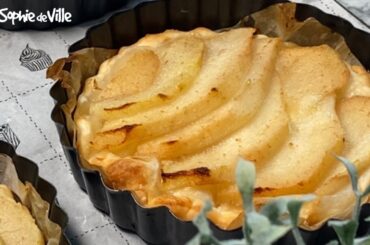 Pear Tart Recipe: My Mom's healthy version for a delicious and easy dessert