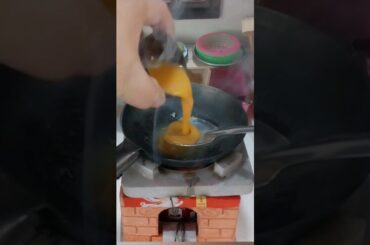 French Omelet Recipes #shortvideo #miniature #mini