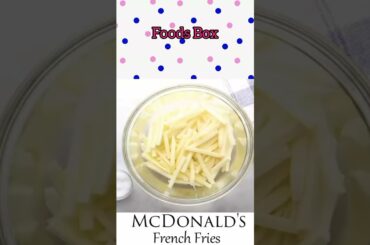 how to make french fries #shorts #youtubeshorts #viral