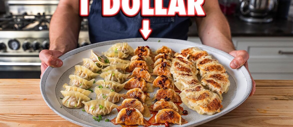 1 Dollar Dumplings (3 Ways) 1 Dollar Dumplings (3 Ways)