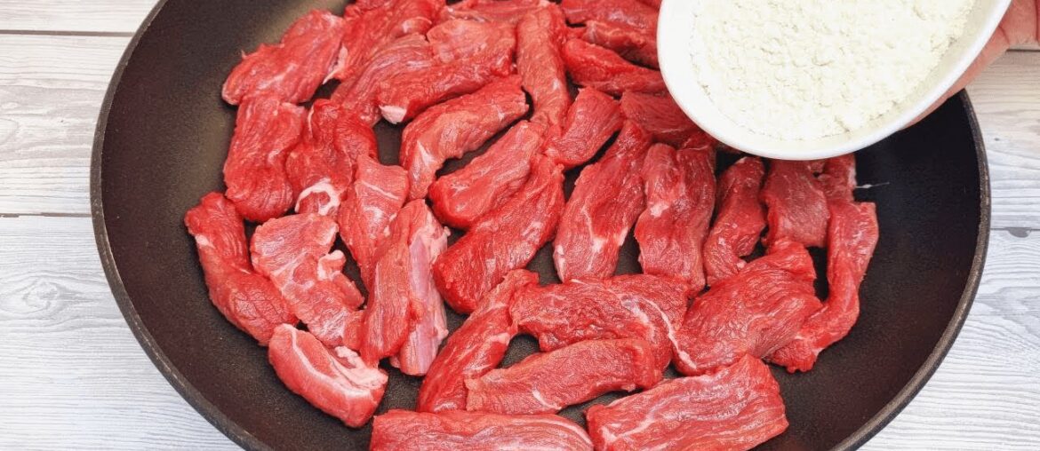The famous French meat recipe cooked in just 30 minutes! Easy, fast and delicious! The famous French meat recipe cooked in just 30 minutes! Easy, fast and delicious!