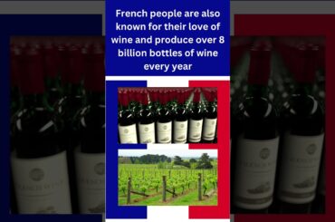 8 Fun Facts About French People  | Geography #14 #shorts