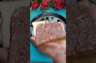 Easy Nutella French Toast / Kids Special Recipe / Easy Bread Toast / Chocolate bread Toast #shorts
