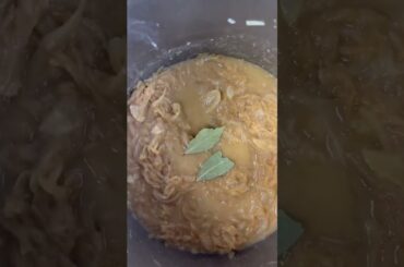 French Dip Sandwich x French Onion Soup #shorts