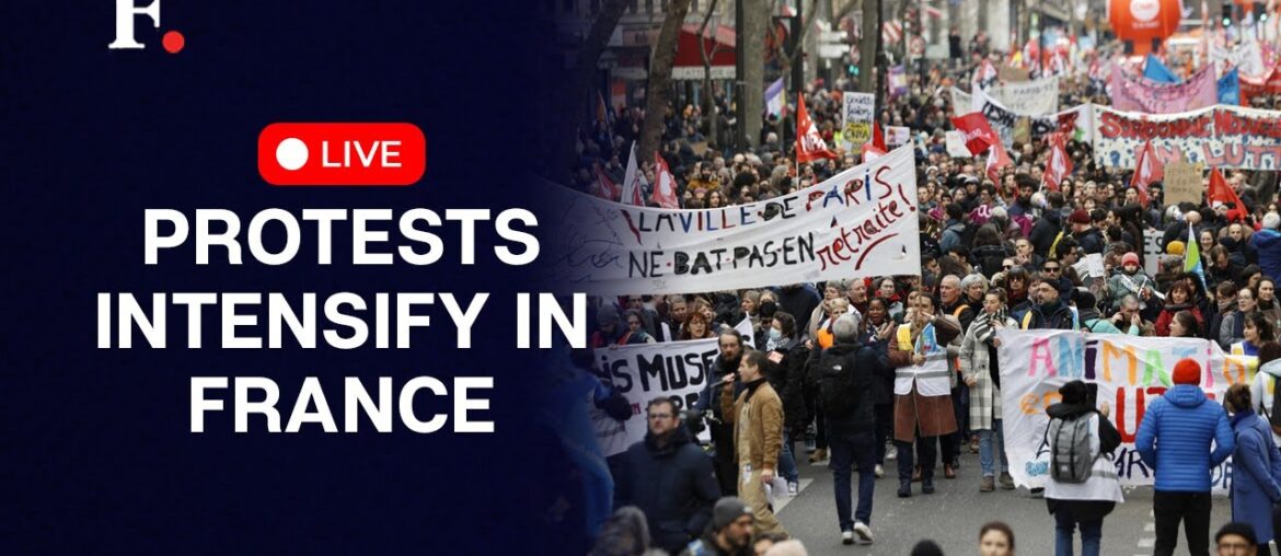 LIVE: French Railway Workers Hold A Day Of Strike And Protests | Pension Reform Protests LIVE: French Railway Workers Hold A Day Of Strike And Protests | Pension Reform Protests