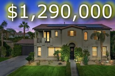 Touring a ELEGANT $1,290,000 Home in Indio California!