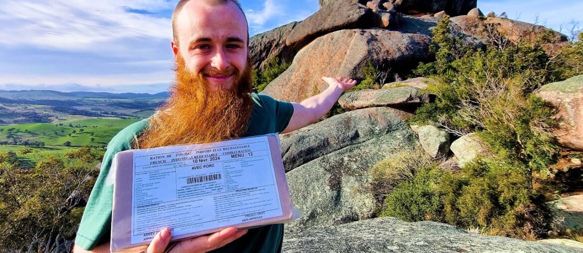 24 HOUR RCIR FRENCH ARMY RATION IN BOULDERING HEAVEN! 24 HOUR RCIR FRENCH ARMY RATION IN BOULDERING HEAVEN!