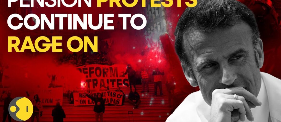 Protests in France as anger mounts against Macron's pension reform law | France pension protests
