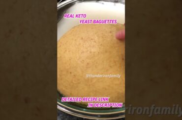 Keto FRENCH Baguette! EVERYBODY IS CRAZY ABOUT THIS NEW RECIPE!