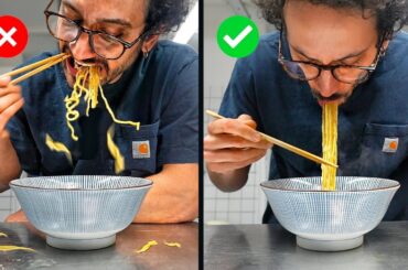 I Learnt To Eat Ramen Like a Japanese (slurping changes everything)