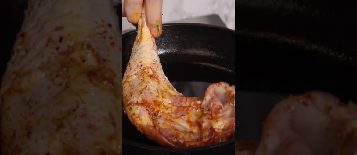 French Roast Chicken Legs #cooking #food #shorts