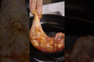 French Roast Chicken Legs #cooking #food #shorts