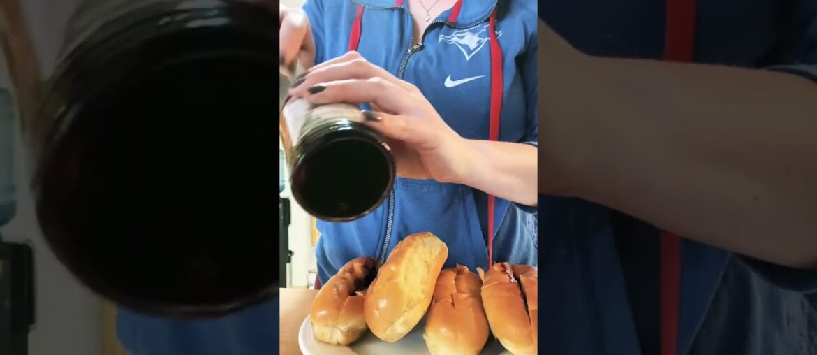 Jelly filled French toast (recipe in description)