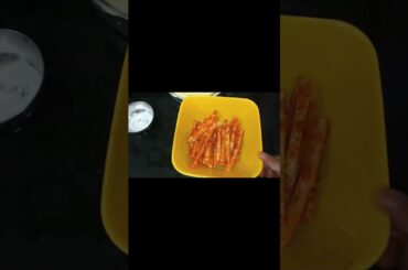 Crispy And Crunchy Home-Made French Fries - French Fry Recipe - #shorts