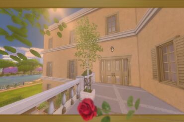 Romantic French Villa! Sims 4 Build