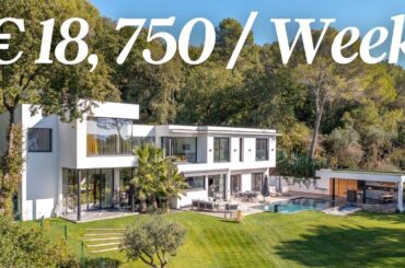 Inside a Contemporary Luxury Villa in the hills close to Mougins | French Riviera Luxury Rentals