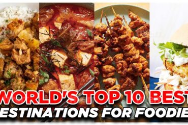 The Top 10  Best Destinations for Foodies Around the World #travel #tourism