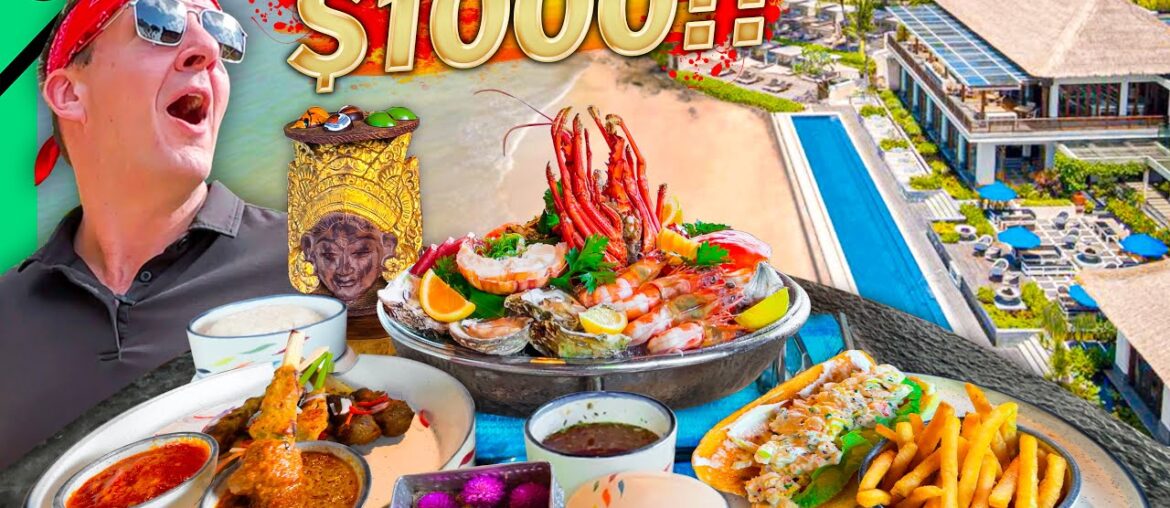 The Side of Bali You Don’t See!! $1000/Day Dining in Asia!!