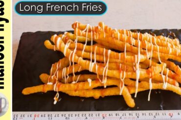 Crispy French Fries At Home! Delicious ! Potato sticks !  Potato Recipes !