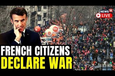 France Protests LIVE | Hundreds Of Thousands Take To Streets Against Pension Reforms | France News